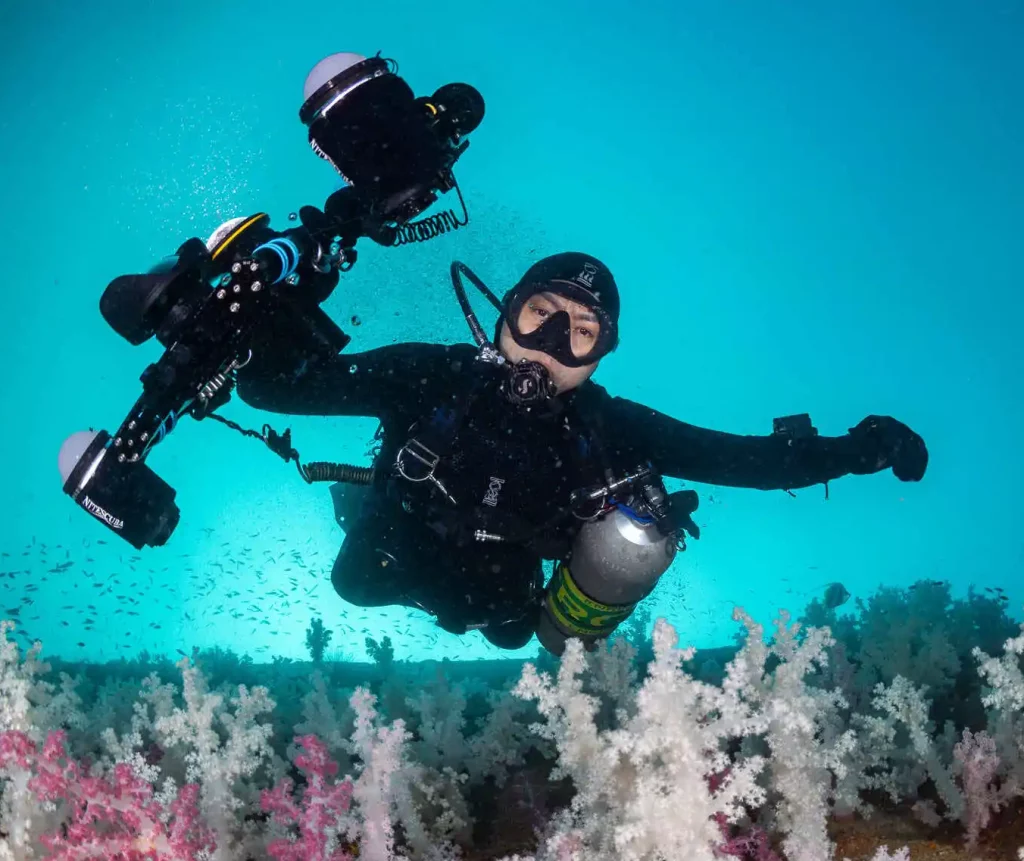 Advance Nitrox in sea